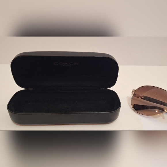 COACH AVIATOR EYEGLASSES  HC7060 L952 WITH CASE - Picture 8 of 9